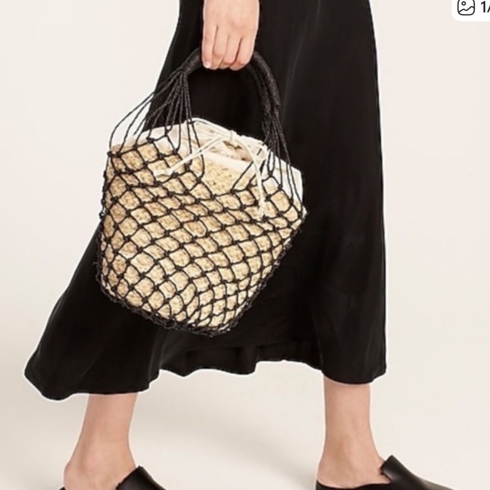 J. Crew Sedona NWT basket bucket bag